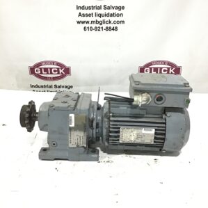 SEW-Eurodrive 80.15.10422.5/1 Gearmotor 1700RPM 1.0HP 44.81:1 Ratio