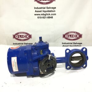 ABZ 009 Valves & Controls Electric Actuated Butterfly Valve 120V 1PH 15A