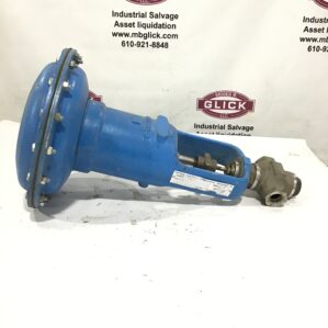 Warren E-1890021/26756 Air Actuated Control Plug Valve 20 PSIG
