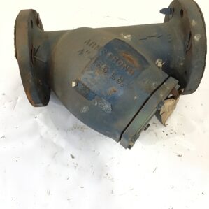 Armstrong Cast Iron Y-Strainer Valve 4" 125 Lb