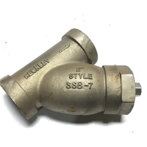 Keckley SSB-7/6003 Stainless Steel Y-Strainer 2"NPT