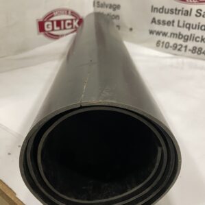 60" x 36-1/2" x 1/8" 2-Ply Nylon Inserted Neoprene Rubber Sheet
