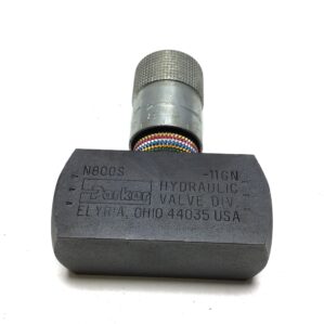Parker N800S Hydraulic Flow Control Valve 5000 PSI 345 Bar