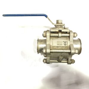 3" Manual 316SS Stainless Steel Sanitary Ball Valve CF8M 1000 WOG