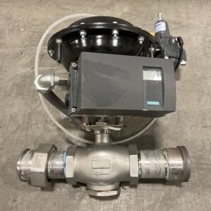 Watson McDaniel HB1010R-17N-PA100 2" 316SS Control Valve w/ 6DR5010 Positioner