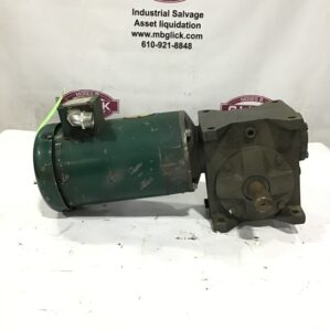 Baldor VM3558T/GSF2026BA Motor Gear Reducer 20:1 Ratio