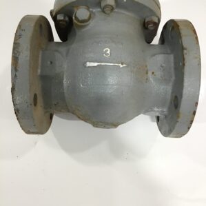 3" NIBCO Cast Iron Swing Check Valve Flanged Ends 719/14 F.B.