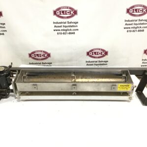 Christy Machine Siv-O-Duster 28" Conveyor Belt Material Feeding system