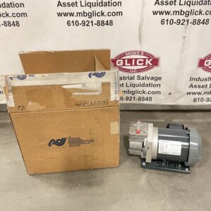 ADJ Dia-Vac R221-FT-CE3 Diaphragm Vacuum Pump 1/3HP 1725/1425RPM 3PH -NIB