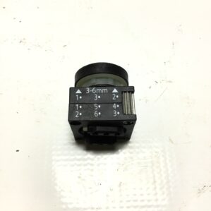 Siemens 3SB3 000-0AA11 Push Button Black Momentary 1-4/3-6mm (Lot of 9)