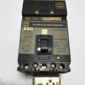 Square D FA34060 Molded Case Circuit Breaker 3Pole 80Amp