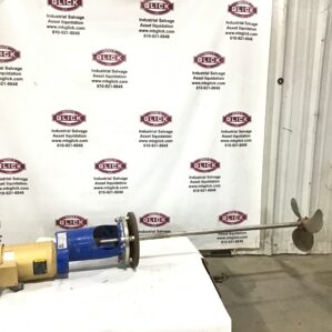 Cleveland FRG-8C Agitator Mixer 5:1 Gear Ratio w/Baldor Motor 3HP 3PH
