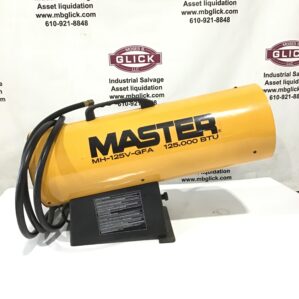 Master MH-125V-GFA Propane Forced Air Heater 125K BTU 34.5kPa 1PH 5PSIG 1.08Amp