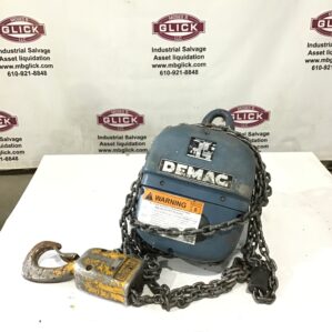 Demag PK5NF Electric Chain Hoist 1100-2200Lbs/Ton Capacity 2PH