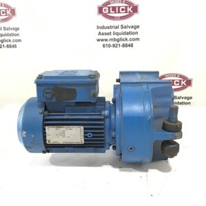 SEW-Eurodrive FA67GDT80K4 Motor Gear Reducer 0.75HP 195.39:1 Ratio 1.53/3.06A