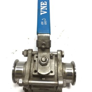 VNE 316 Stainless Sanitary Tri-clamp Ball Valve 2"NPT