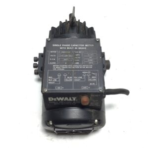 DeWalt 500150 Single Phase Capacitor Motor with Built-In Brake 3450RPM 3-1/2 HP
