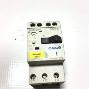 Siemens 3RV1011-1CA10 Motor Protection Circuit Breaker 3PH 3P (Lot of 6)