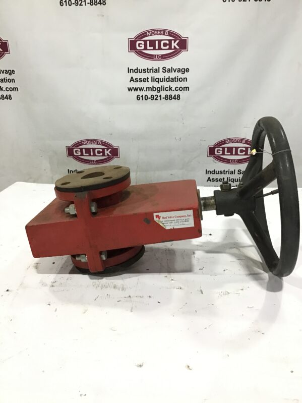Red Valve Rff4348 Red Valve Series 75 Manual Pinch Valve 2″ – Moses B. Glick