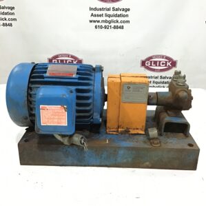 Viking F4724 Industrial Centrifugal Pump w/General Electric Induction Motor 1HP