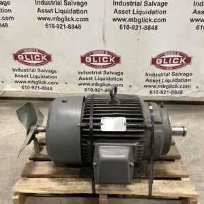 Reliance Electric 7372884-008 20HP Dual Shaft Electric Motor 1760RPM 200V