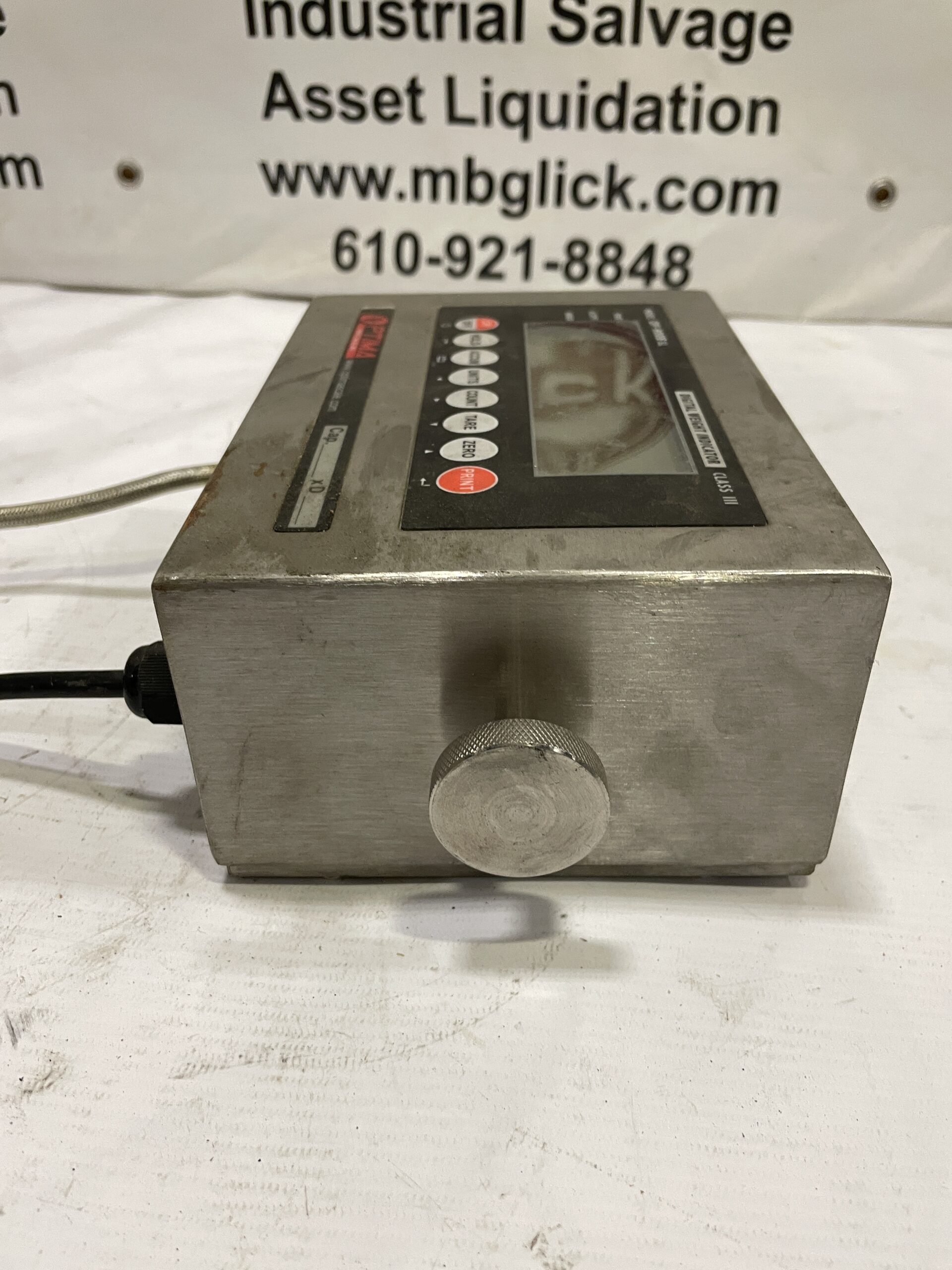 Optima OP-900B-SL-23 Digital Scale Weight Indicator/Readout 5000LBS - Image 2