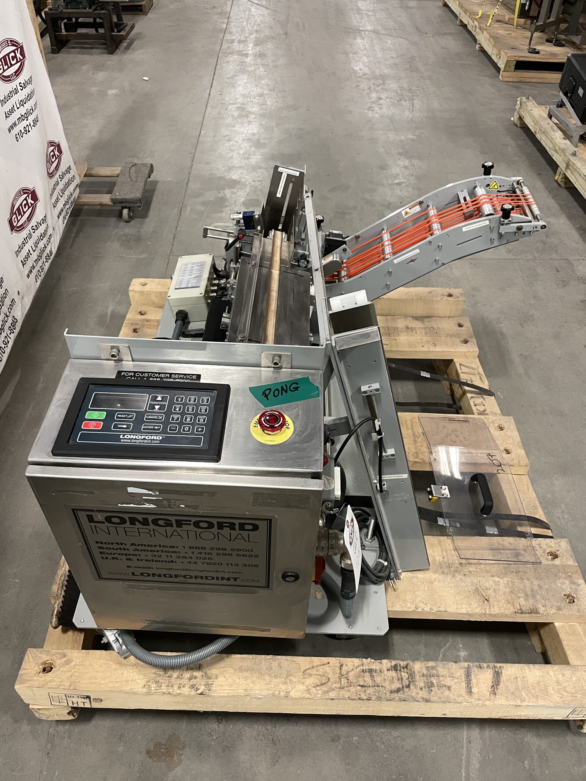 Longford International M23915 Friction Card Feeder 120V 1PH - Image 10