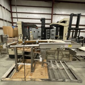18" Tri-Mach Food Grade Trough Belt Conveyor 9' Long - SS Frame 230/460V 3PH