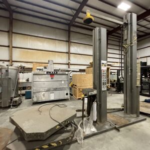 ITW Mima 4.4S-HP Dual 52" Platform Semi-Automatic Pallet Stretch Wrapper