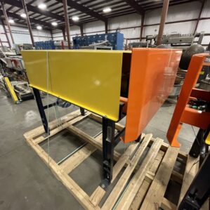 Kyntronics 47" x 18" Pneumatic Cross-Belt Pusher 33" High