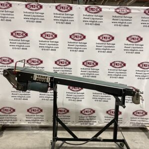 Portable 9" x 67" Powered Incline Belt Conveyor 44" - 54" 1/2HP 208/230V 460V