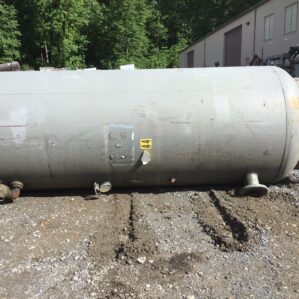 Brunner Stainless 660WC Pressure Vessel Horizontal Air Receiver Tank 125 PSI