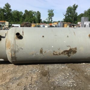 Brunner 64596L Engineering Pressure Vessel Compressed Air Receiver Tank 400 Gallons