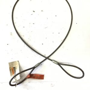 3/8" Wire Rope Sling 8 ft Steel Cable Choker Basket