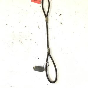 3/8" x 2 Ft Wire Rope Sling Cable Eye & Eye Lifting Choker