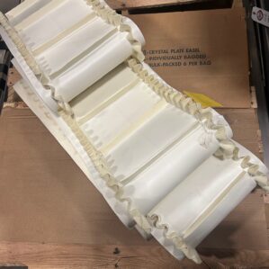 14" Cleated Incline Poly Belt for 11' Conveyor