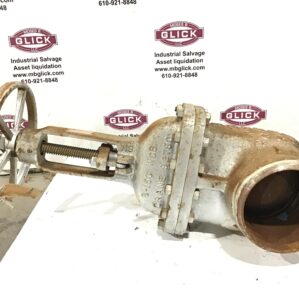 Crane 47 1/2 XUF Gate Valve 8" Body WCB Class 150 Disc CR13