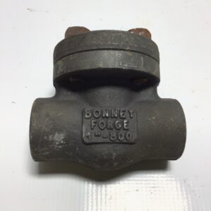 Bonney Forge 1" Swing Check Valve A105N CL800 Socket Weld CR13