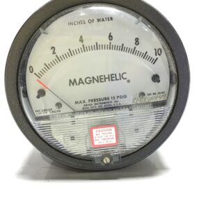 Dwyer 2010 Pressure Gauge 15 PSIG Max Press 15 PSIG (100kPa)