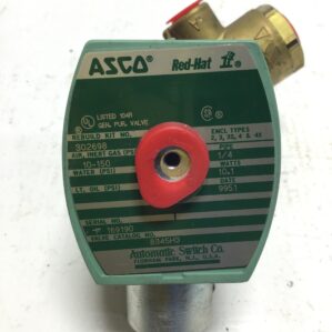 ASCO 8345H3 Red-Hat II Solenoid Valve 1/4"NPT