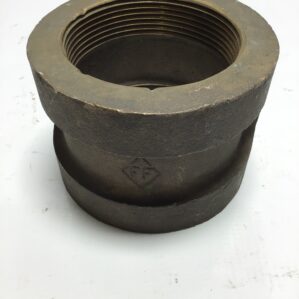 Brass FF 250 3 1/4" FNPT Threaded Pipe Coupling Cast Bronze Pipe Fitting