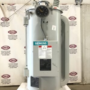Siemens JFR Type 100/112 kVA 2500V Step-Voltage Regulator - Single Phase