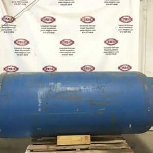 John Wood 1220 ASME Air Receiver Tank Industrial Steel Pressure Vessel 47 PSI