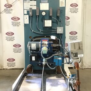 Burnham PV905WNJ 646 MBH Commercial Boiler System w/ Power Flame Dual Fuel Burner