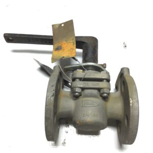 Durco G4 Non-Lubricated Plug Valve Flowserve .75-G4-11C110THM1GAVZ 3/4" 150 CF8M CD4M