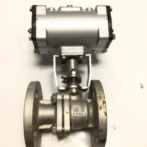 KITZ FA-1 Pneumatic Actuator Ball Valve 10K-25 SCS13A Stainless Flanged 1" 25mm