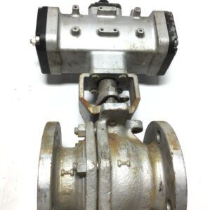 KITZ 2-1/2" Flanged Ball Valve 150 Steel WCB with KITZ D-3 Pneumatic Actuator