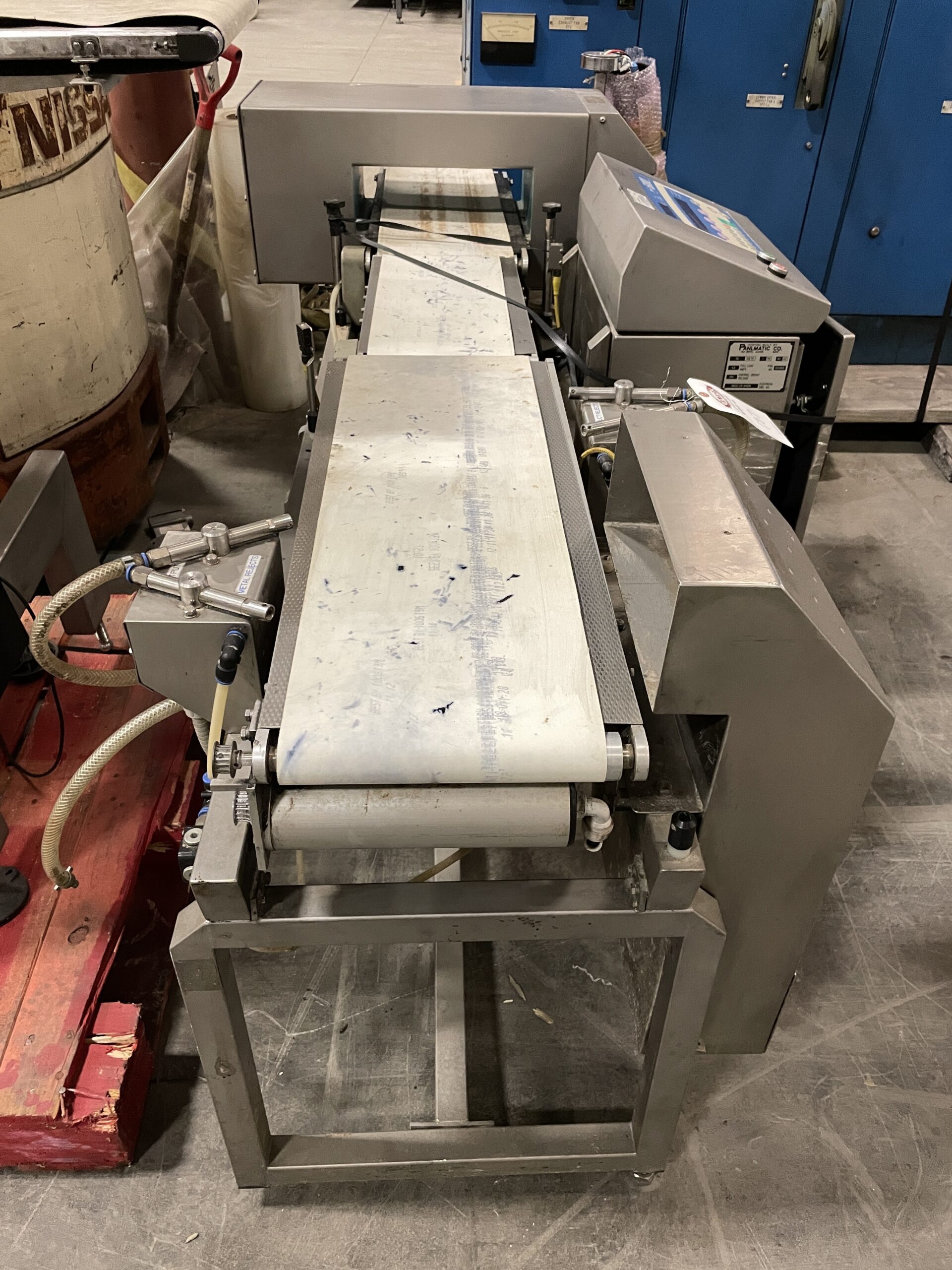 14"x4" Loma IQ Metal Detector w/ 6000 Series Scale on 10"x80"x28" Belt Conveyor - Image 2