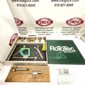 Rototec Model I Custom Metal Alloy Thermal Spray Welding Gun System