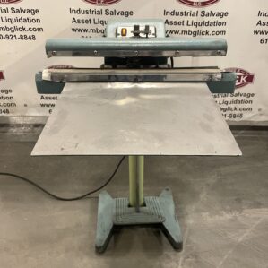 TEW TISF-V 18" Foot Pedal Bar Sealer w/ 15" X 12" Platform